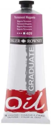 DALER ROWNEY YAĞLI BOYA GRADUATE GRAD SERİSİ 200 ML PERM MAGENTA 117200409