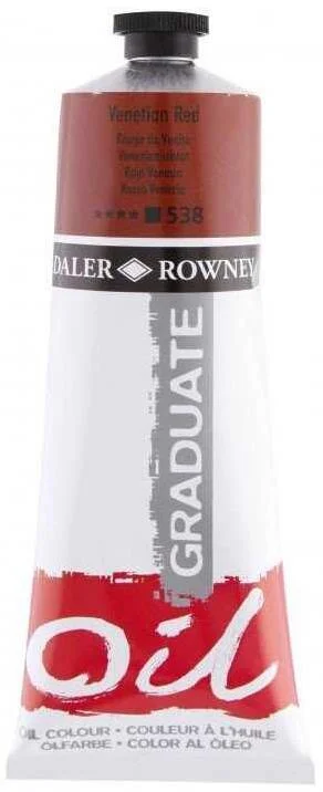 DALER ROWNEY YAĞLI BOYA GRADUATE GRAD SERİSİ 200 ML VENETIAN RED 117200538