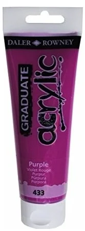 DALER ROWNEY AKRİLİK BOYA GRADUATE SERİSİ 120 ML PURPLE 123120433