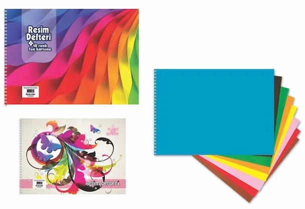 KESKİN RESİM DEFTERİ FON KARTONLU 35X50 10+10 YP. 301520-99