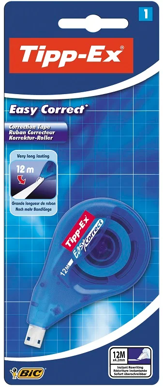 TIPP-EX ŞERİT SİLİCİ EASY CORRECT 4.2 MM x 12 MT 1 BLS. 8290362