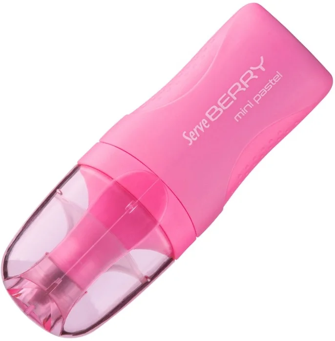 SERVE FOSFORLU KALEM BERRY MİNİ PASTEL PEMBE SV-BRMFKPP