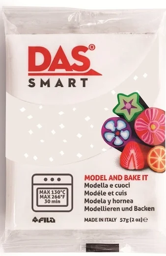 DAS SERAMİK KİLİ SMART 57 GR WHITE GLITTER 321301