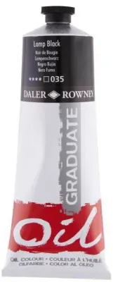 DALER ROWNEY YAĞLI BOYA GRADUATE GRAD SERİSİ 200 ML LAMP BLACK 117200035