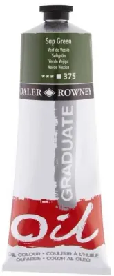 DALER ROWNEY YAĞLI BOYA GRADUATE GRAD SERİSİ 200 ML SAP GREEN 117200375