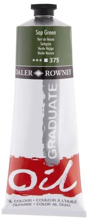 DALER ROWNEY YAĞLI BOYA GRADUATE GRAD SERİSİ 200 ML SAP GREEN 117200375