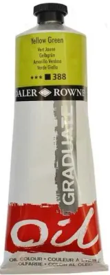 DALER ROWNEY YAĞLI BOYA GRADUATE GRAD SERİSİ 200 ML YELLOW GREEN 117200388