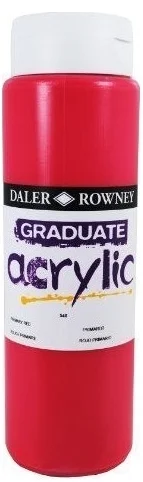 DALER ROWNEY AKRİLİK BOYA GRADUATE SERİSİ 500 ML PRIMARY RED 123500540