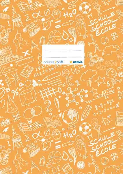 HERMA DEFTER KABI A4 SCHOOLYDOO TURUNCU 19405