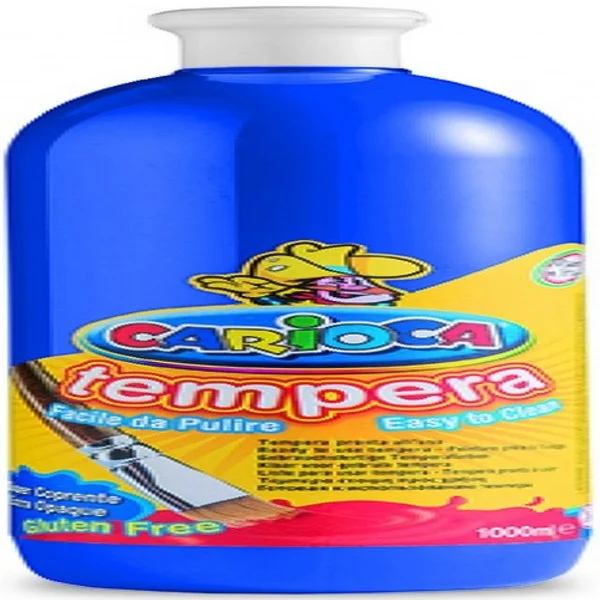 CARIOCA SULU BOYA TEMPERA 1000 ML KOYU MAVİ 40430/17