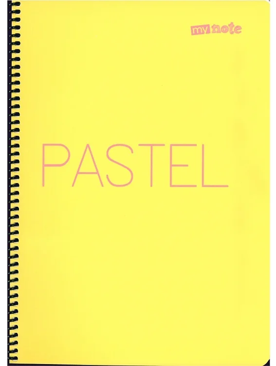 MYNOTE DEFTER FLEX PASTEL PP KAPAK SPİRALLİ A5 60 YP ÇİZGİLİ MFXPA-A560-Ç