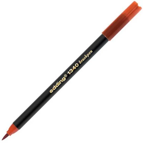 EDDING FIRÇA UÇLU KALEM E-1340 KIRMIZI