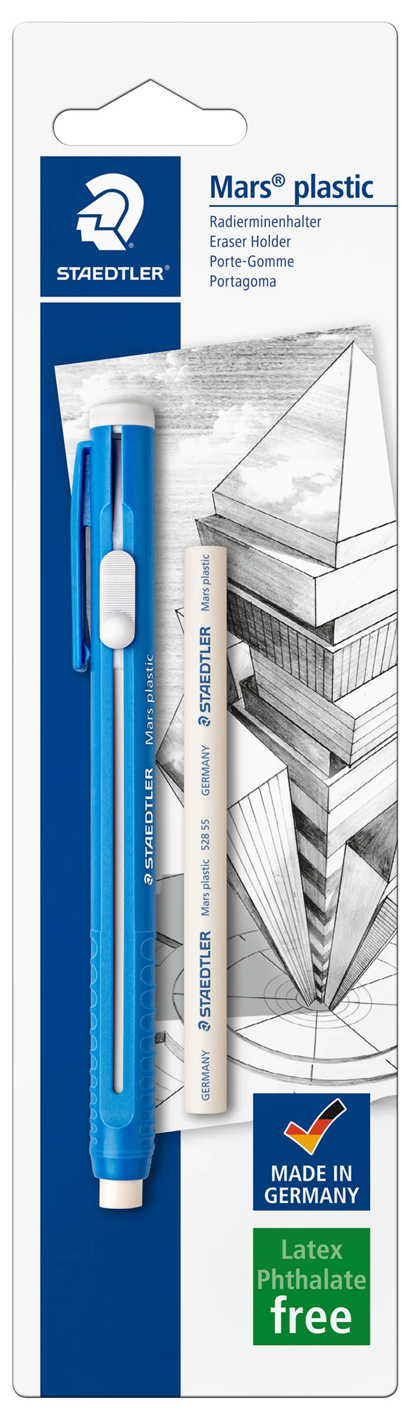 STAEDTLER SİLGİ SÜRGÜLÜ + YEDEĞİ BLS. 528 50BKDA