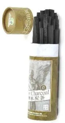 LUTART KÖMÜR KALEM DOĞAL 25 Lİ TÜP LA-7331-7333
