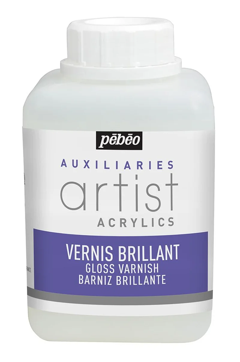 PEBEO YARDIMCI MALZEME AKRİLİK BOYA VERNİK PARLAK EF 500 ML 520250