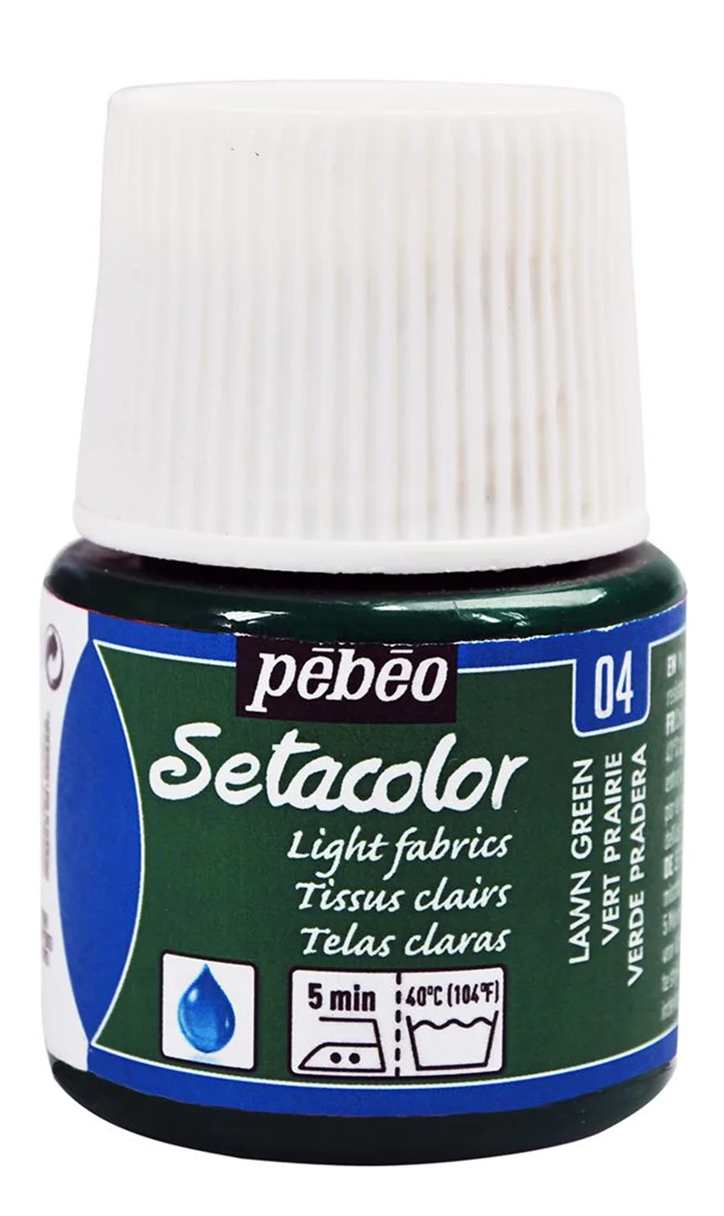 PEBEO KUMAŞ BOYASI SETACOLOR TRANSPARENT 45 ML 329*04 VERT PRAIRIE