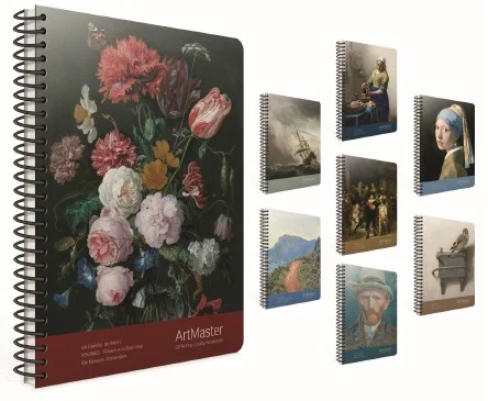 GIPTA DEFTER ART MASTER 19X26 SPİRALLİ KARTON KAPAK 100 YP. DÜZ 5599