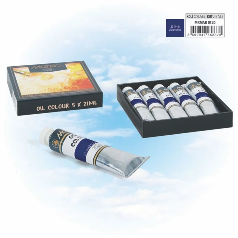 MARIES YAĞLI BOYA 21 ML E75-33-443 ULTRAMARINE