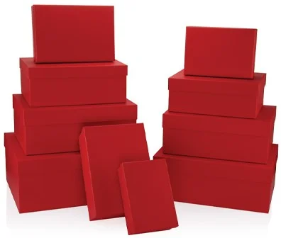 GIPTA KUTU SETİ 10 LU YOUR RED DİKDÖRTGEN BX08950