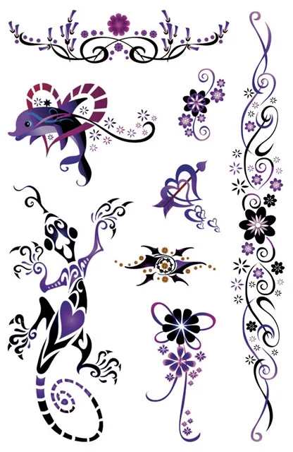 HERMA ETİKET TATTOO YOUNG LINE SİYAH BEYAZ 6742