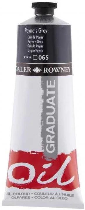 DALER ROWNEY YAĞLI BOYA GRADUATE GRAD SERİSİ 200 ML PAYNE'S GREY 117200065