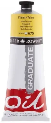 DALER ROWNEY YAĞLI BOYA GRADUATE GRAD SERİSİ 200 ML PRIMARY YELLOW 117200675