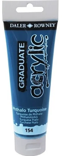 DALER ROWNEY AKRİLİK BOYA GRADUATE SERİSİ 120 ML PHTH.TURQUIOSE 123120154