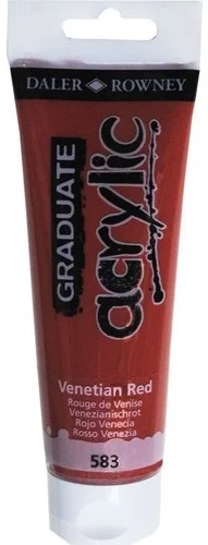 DALER ROWNEY AKRİLİK BOYA GRADUATE SERİSİ 120 ML VENETIAN RED 123120583