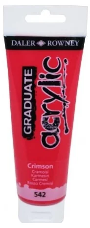 DALER ROWNEY AKRİLİK BOYA GRADUATE SERİSİ 120 ML CRIMSON 123120542