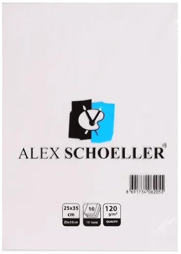 ALEX RESİM KAĞIDI 35x50 120 GR 20 Lİ ALX-794