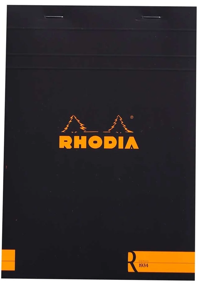 RHODIA BLOKNOT BASIC SOFT TOUCH IVORY KAĞIT A5 90 GR 70 YP ÇİZGİLİ SİYAH RS162012