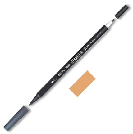 MARVY FIRÇA KALEM BRUSH PEN ÇİFT UÇLU 1800-030 ROSEWOOD