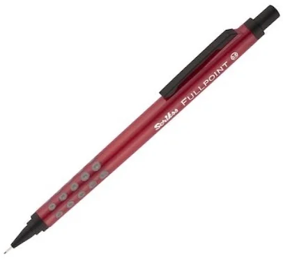 SCRIKSS OFFICE VERSATİL KALEM FULL POINT BLACK EDITION 0.7 KIRMIZI