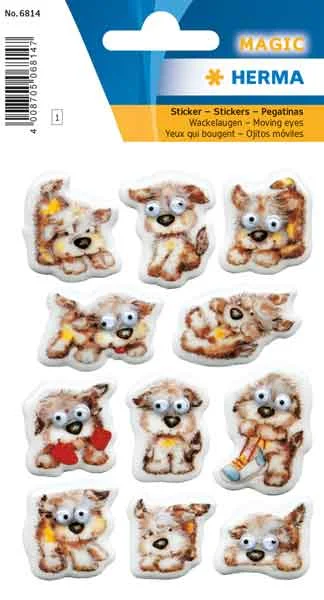 HERMA ETİKET MAGIC KÖPEKLER GÖZÜ 6814