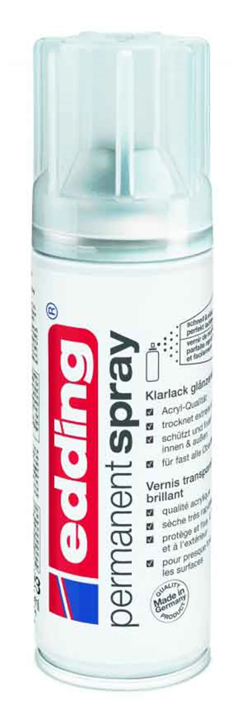 EDDING PERMANENT AKRİLİK SPREY BOYA E-5200 VERNİK PARLAK 994