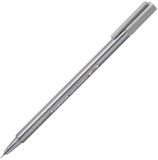 STAEDTLER FINELINER TRIPLUS 0.3 GRİ 334-8