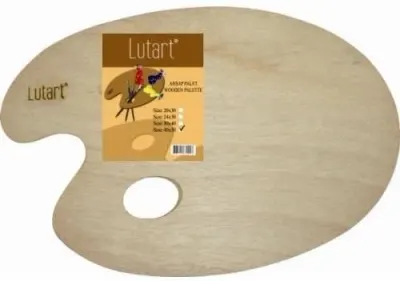 LUTART PALET AHŞAP 40x50 CM LA-PC04
