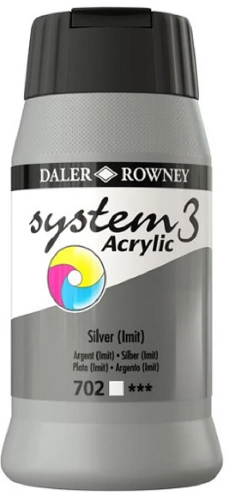 DALER ROWNEY AKRİLİK BOYA SYSTEM 3 ORIGINAL SERİSİ 75 ML 129075036 MARS BLACK