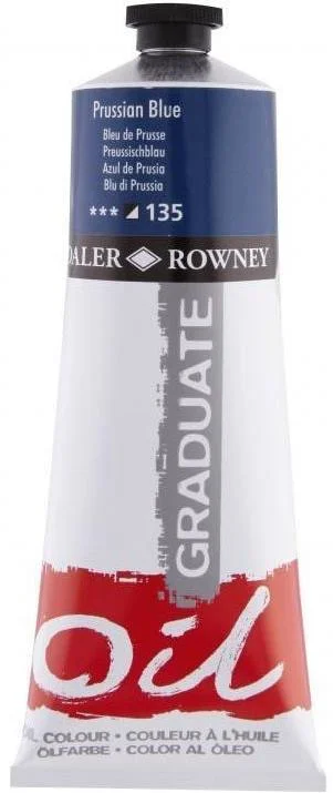 DALER ROWNEY YAĞLI BOYA GRADUATE GRAD SERİSİ 200 ML PRUSSIAN BLUE 117200135
