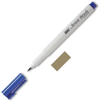 MARVY FIRÇA KALEM BRUSH PEN 1100-27 OLIVE BROWN,