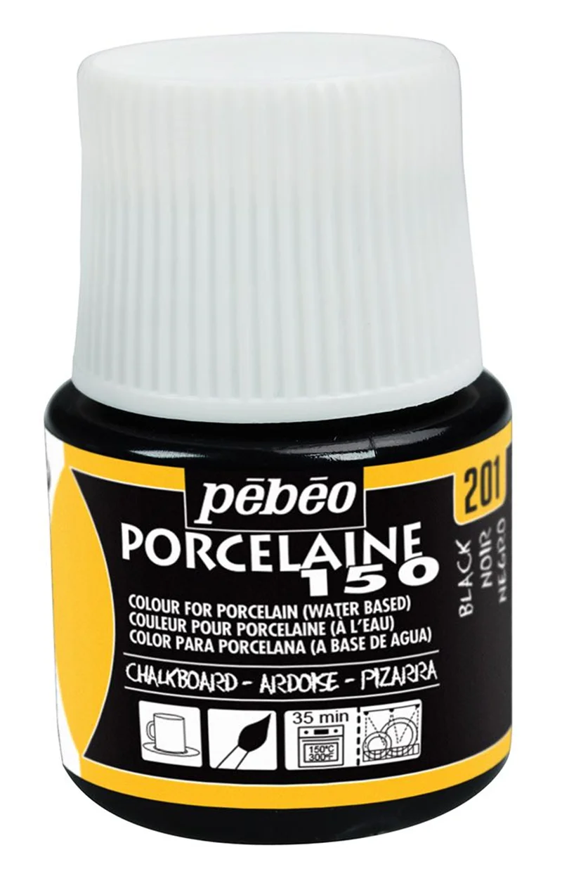PEBEO PORSELEN BOYASI 45 ML 024*201 CHALKBOARD BLACK