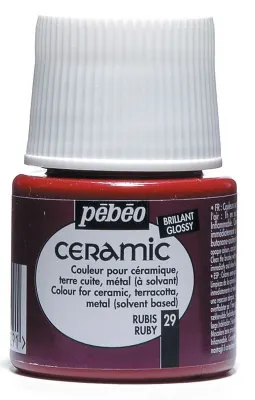 PEBEO SERAMİK BOYASI 45 ML 025*29 RUBY
