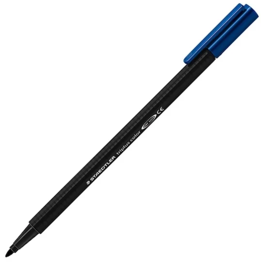 STAEDTLER KEÇELİ KALEM TRIPLUS COLOR 1.0 SİYAH 323-9