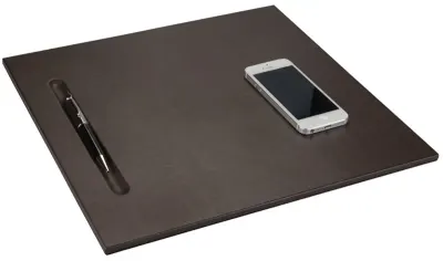 2K TOPLANTI SÜMENİ 35x32 SUNİ DERİ MDF KAHVE 565-2
