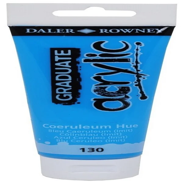 DALER ROWNEY AKRİLİK BOYA GRADUATE SERİSİ 120 ML COERULEUM HUE 123120130