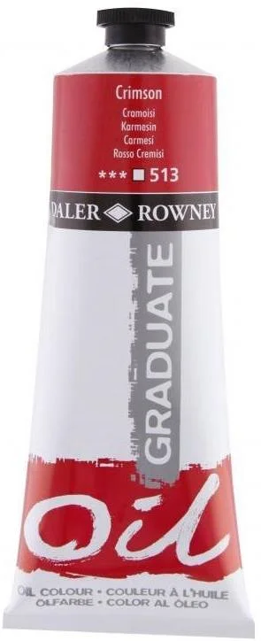 DALER ROWNEY YAĞLI BOYA GRADUATE GRAD SERİSİ 200 ML CRIMSON 117200513