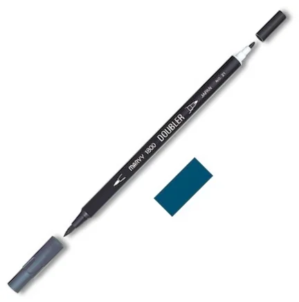 MARVY FIRÇA KALEM BRUSH PEN ÇİFT UÇLU 1800-103 EVER GREEN