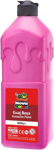 NOVA COLOR GUAJ BOYA 1000 GR PEMBE NC-330