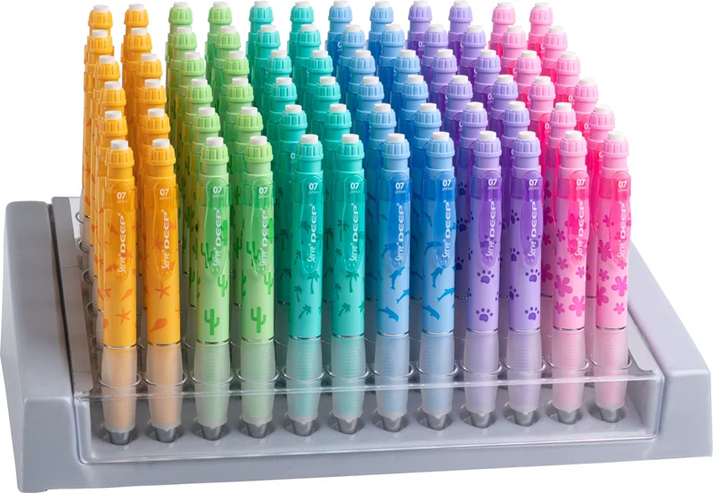 SERVE VERSATİL KALEM DEEP 0.7 STAND 72 Lİ DOĞA PASTEL SV-DEEP72DPST-P