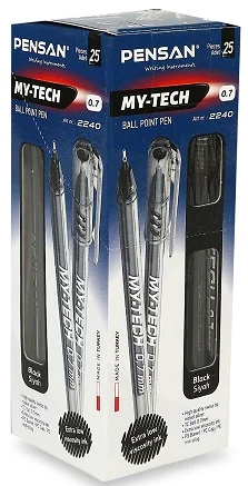 HB PENSAN TÜKENMEZ MY-TECH 0.7 25 Lİ 2240 SİYAH